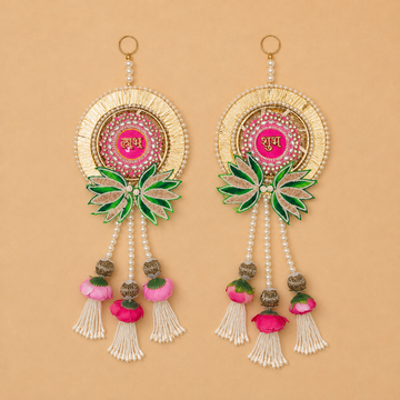 Lotus Shubh Labh With Long hanging