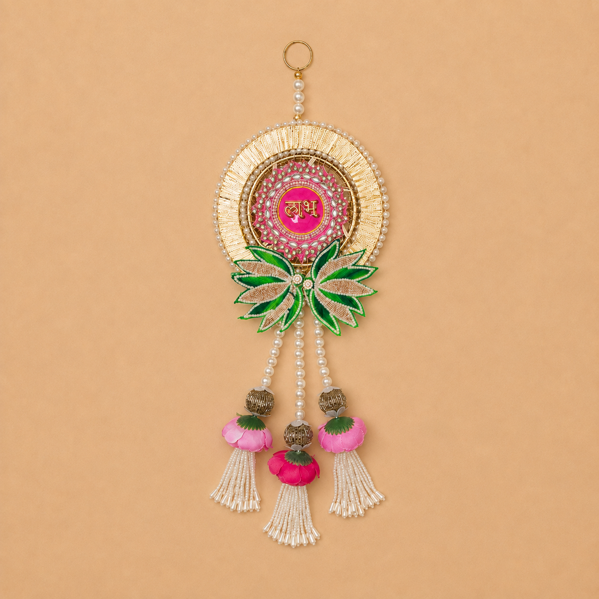 Lotus Shubh Labh With Long hanging
