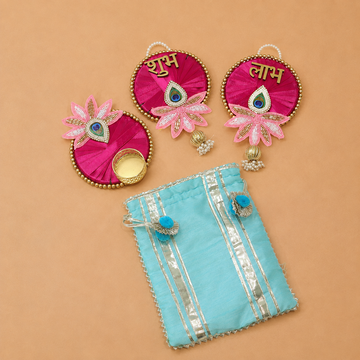 Tea Light Shubh labh With Bag