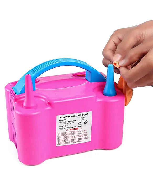 Electric Balloon Pump ,Portable Dual Nozzle Ballon Inflator for Latex Balloons
