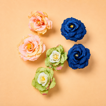 Artificial Fabric FlowerPack of 6