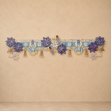 Peacock Toran Elegance of Blue