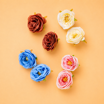 Big Roses Pack of 6