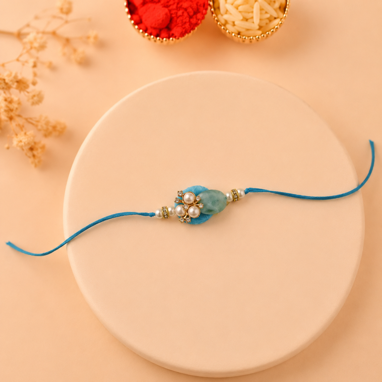 Blue Stone Bhai Rakhi