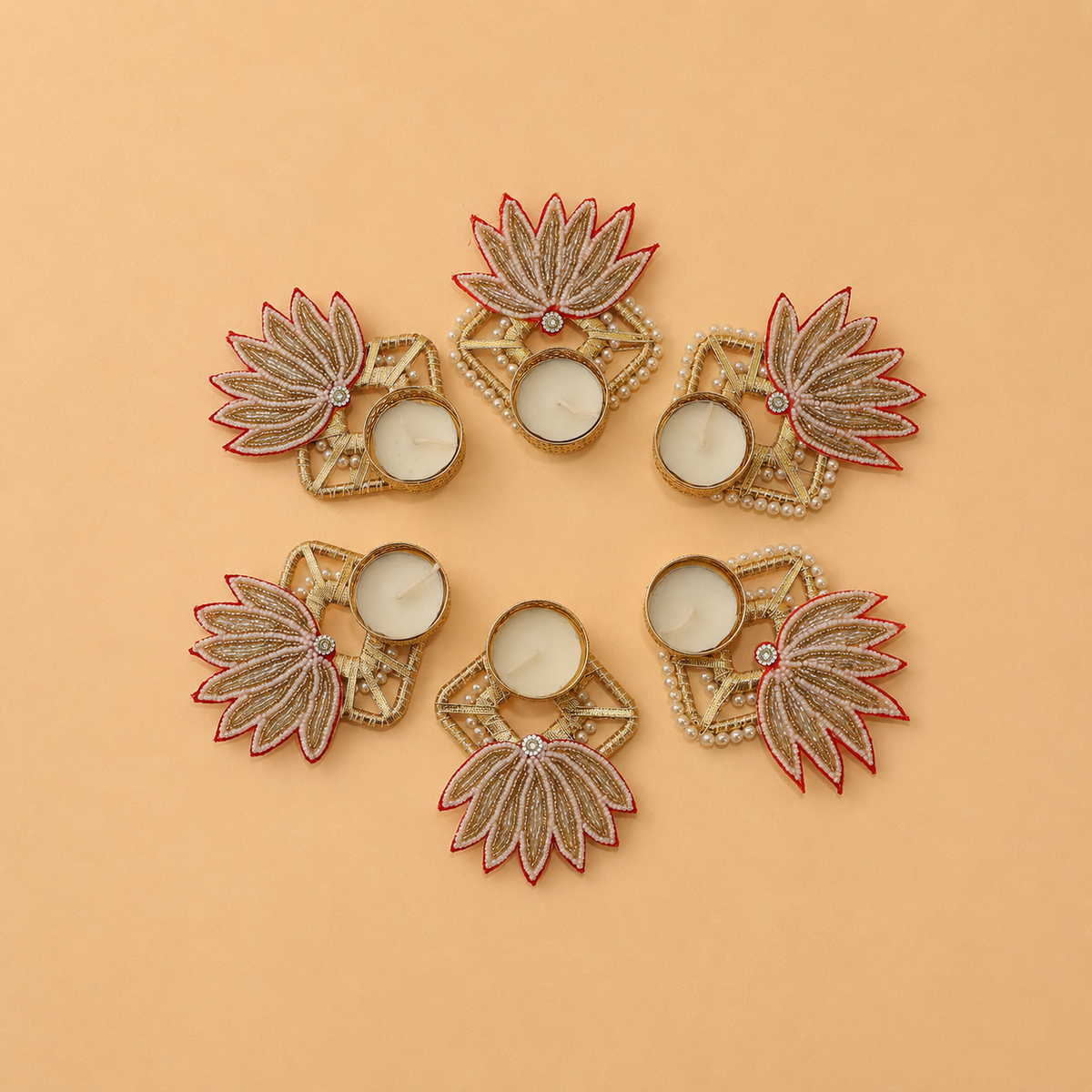 Lotus Tea Light (Set of 6)