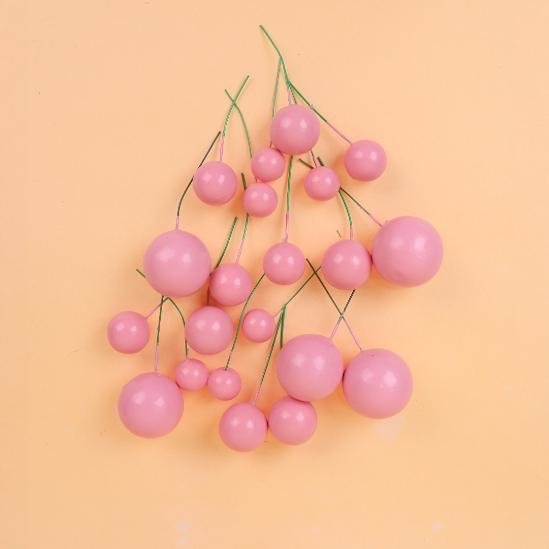Faux Ball Packet of 24 pc