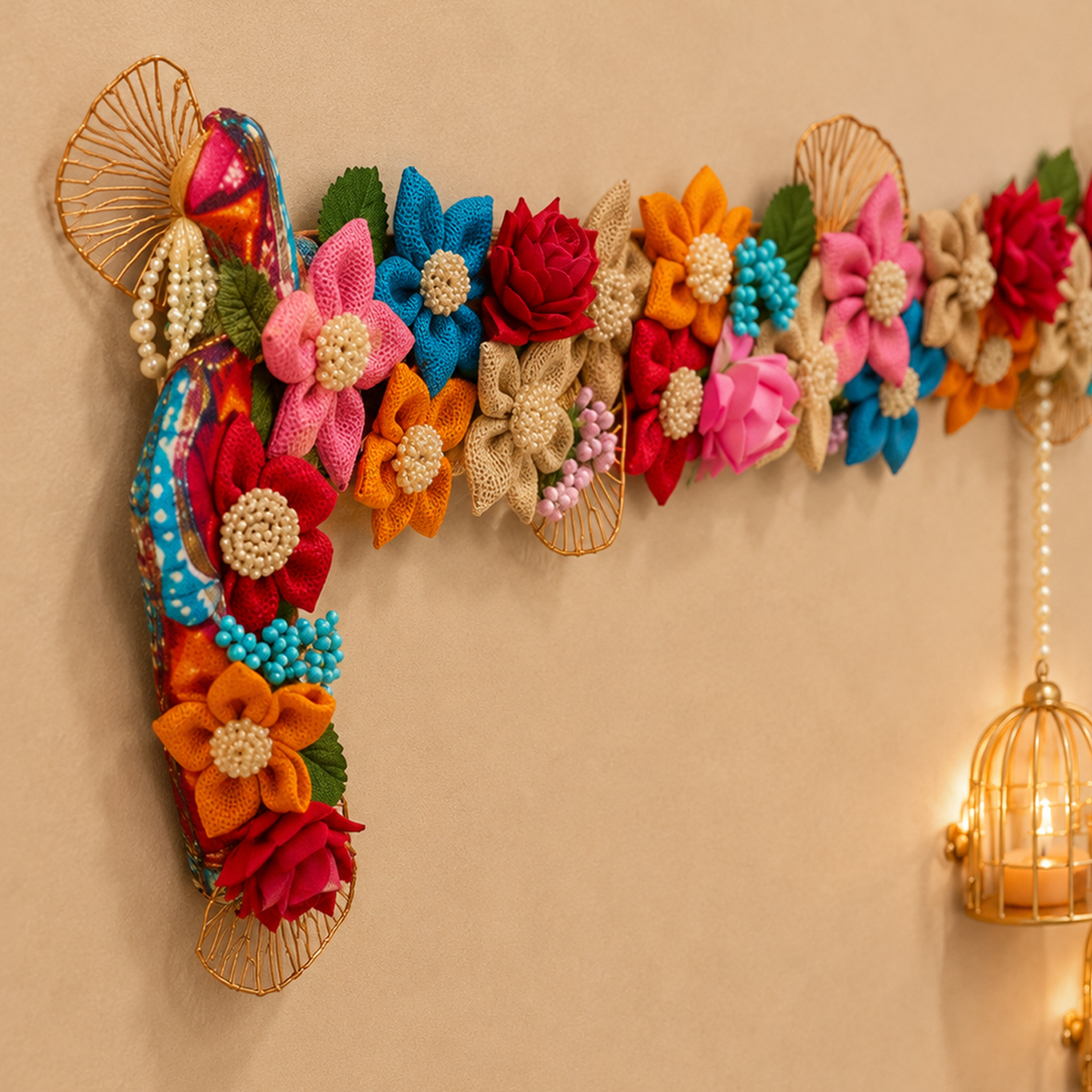 Multi Color Jute toran