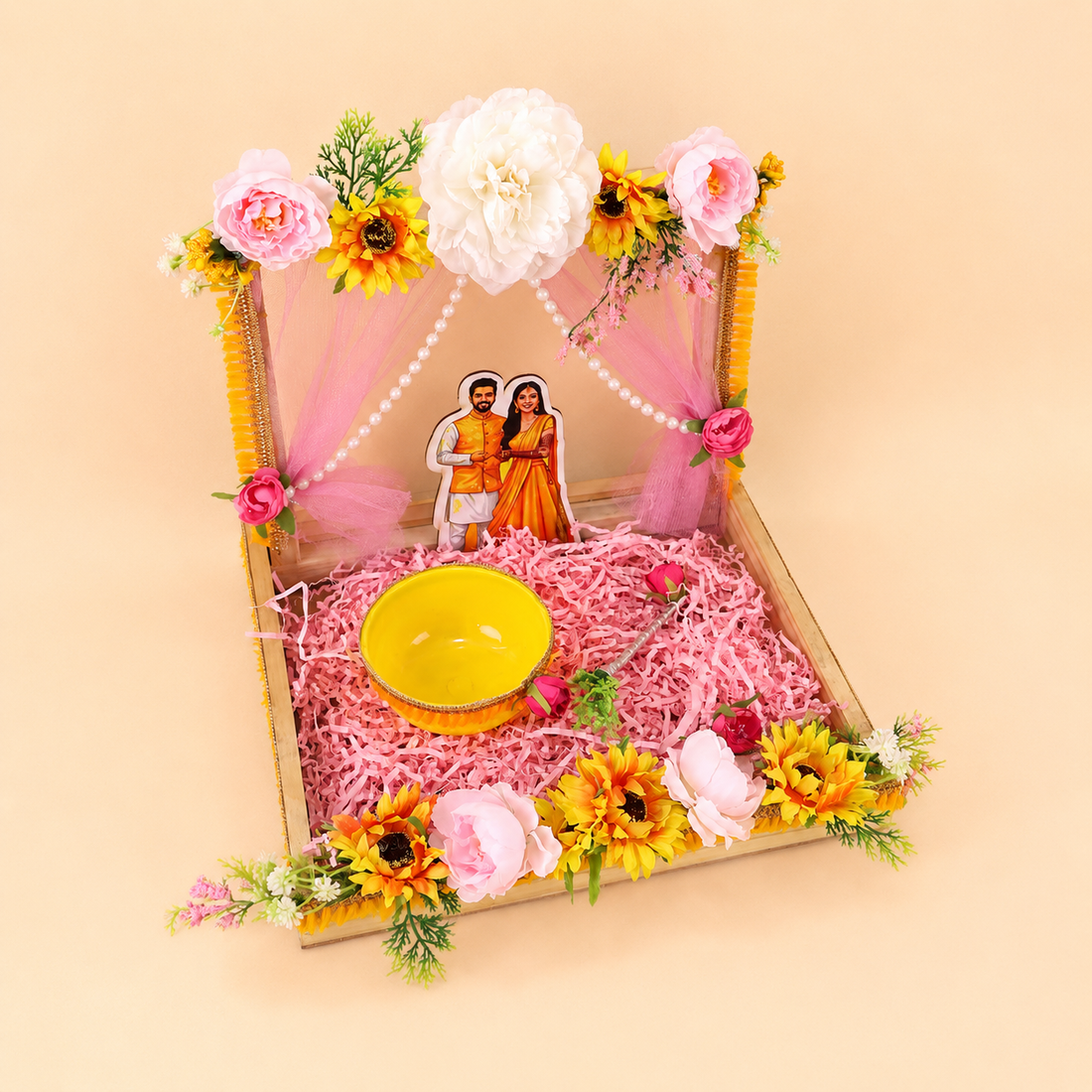 Haldi platters