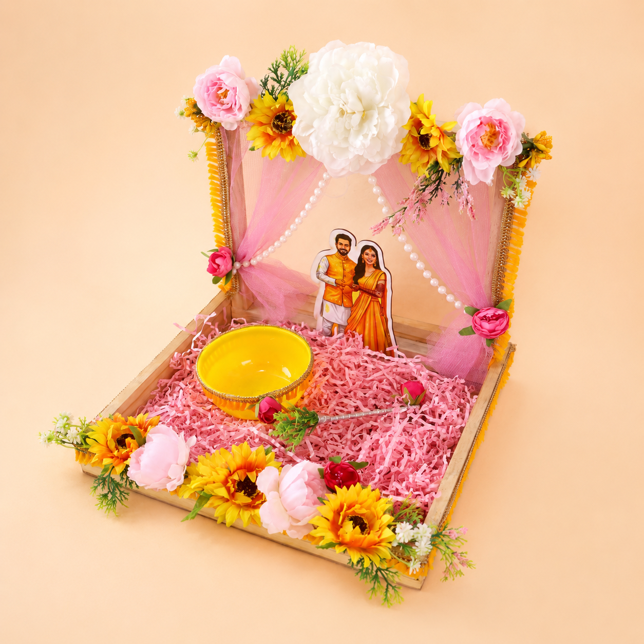 Haldi platters