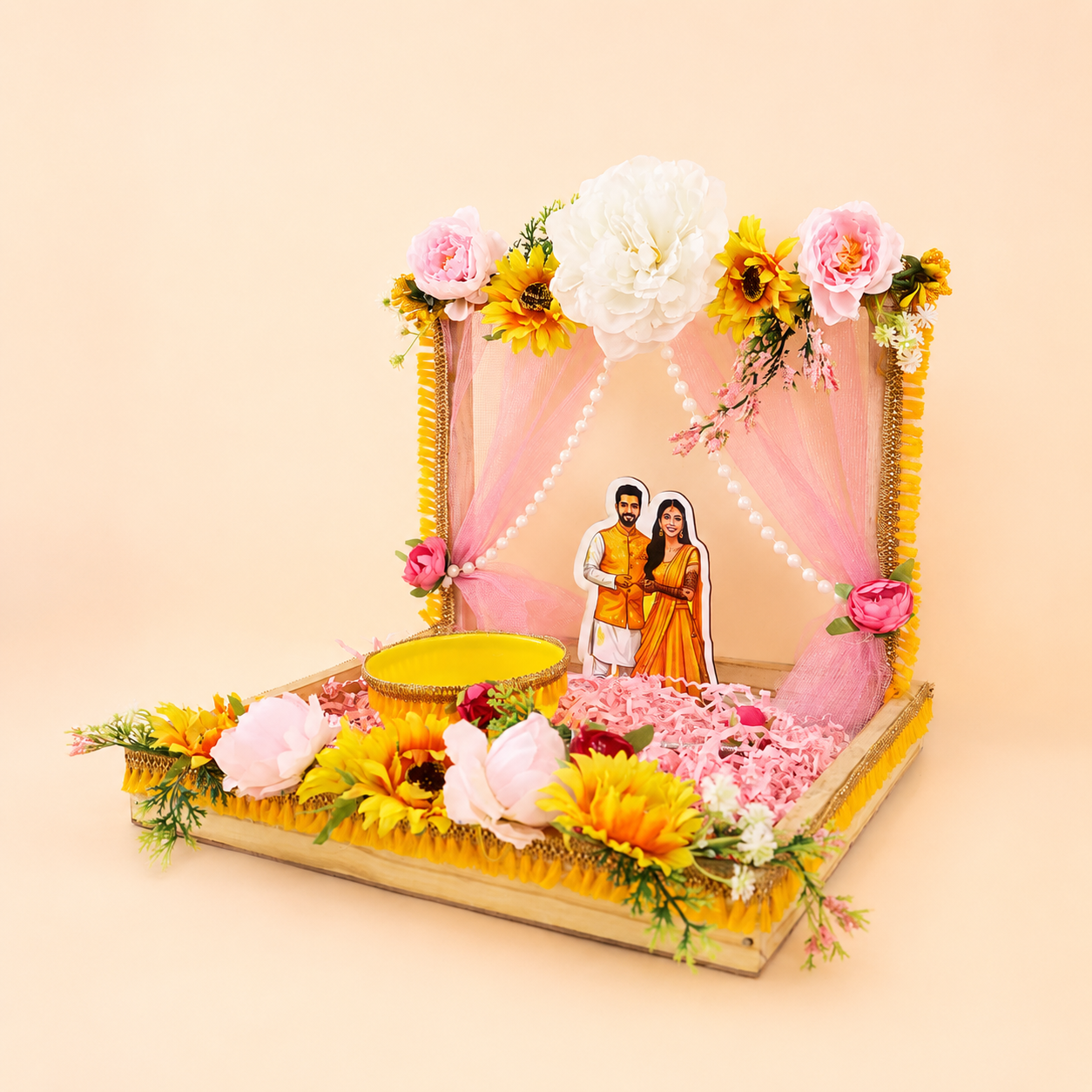 Haldi platters