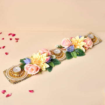Multicolor Table Runner(Combination Of Beautiful Flowers)