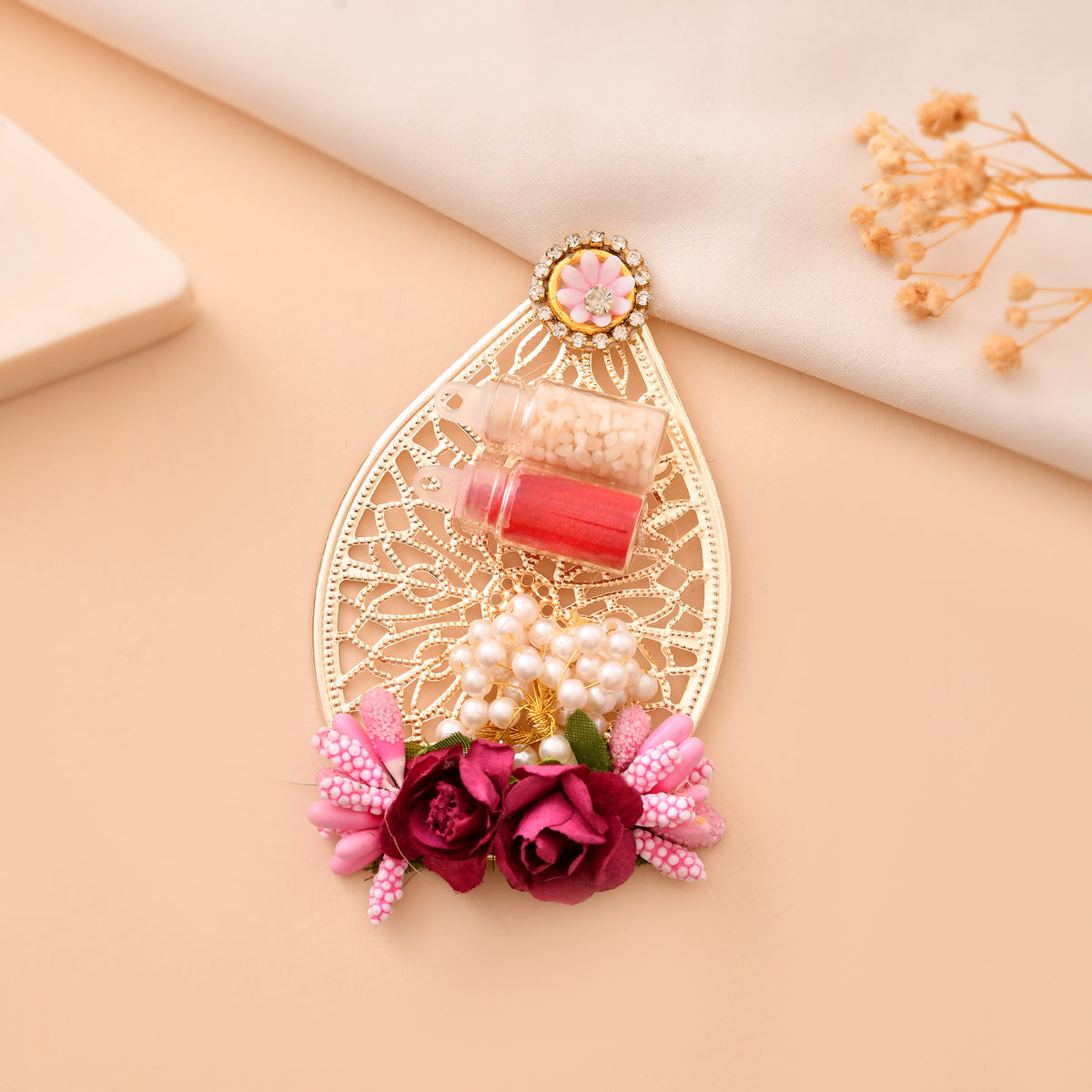 Metal Roli Chawal Set
