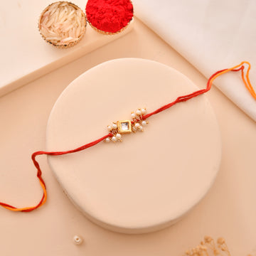 Kundan Stone Moli Rakhi