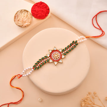 Kundan Stone Bhai Rakhi