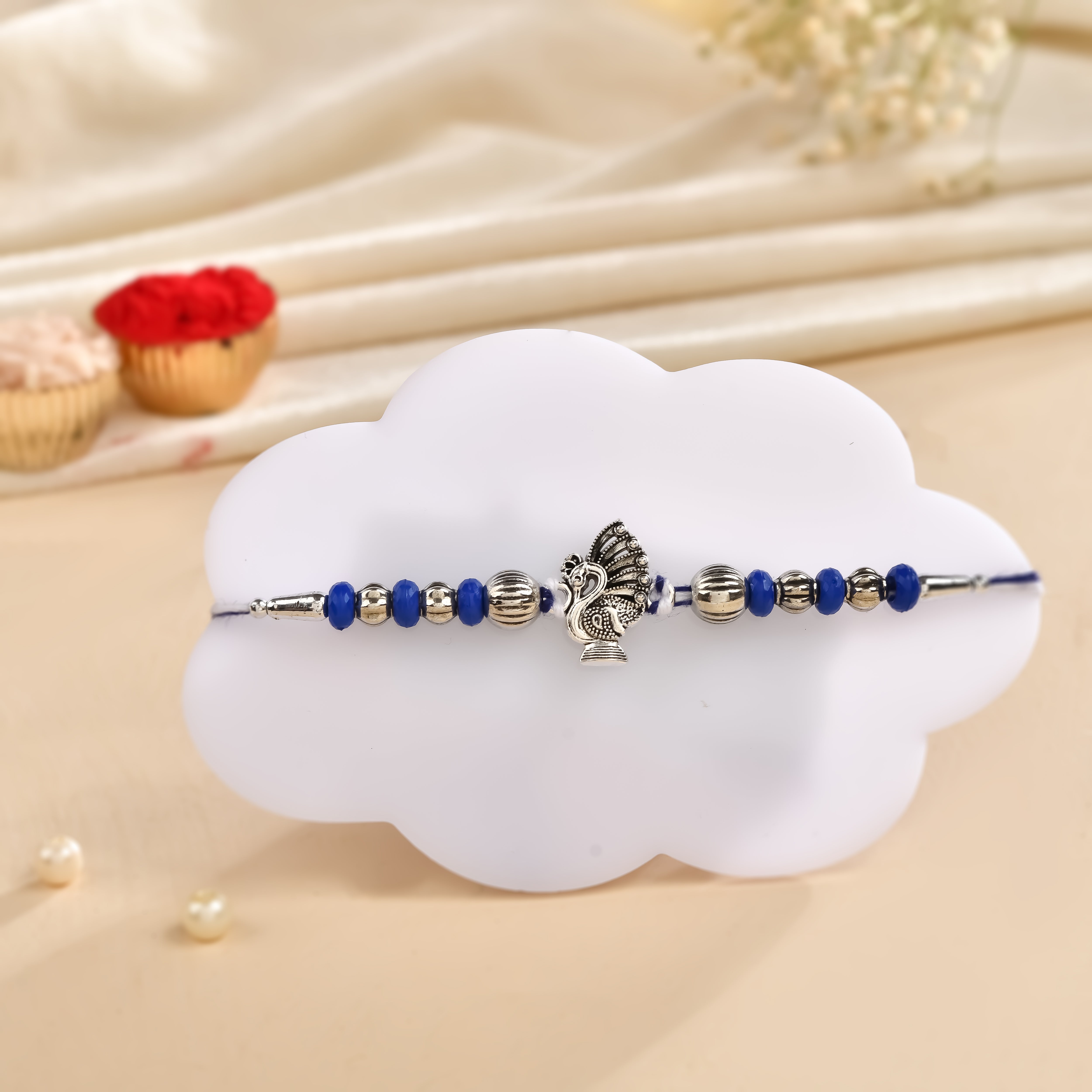 Metal Charm Bhai Rakhi