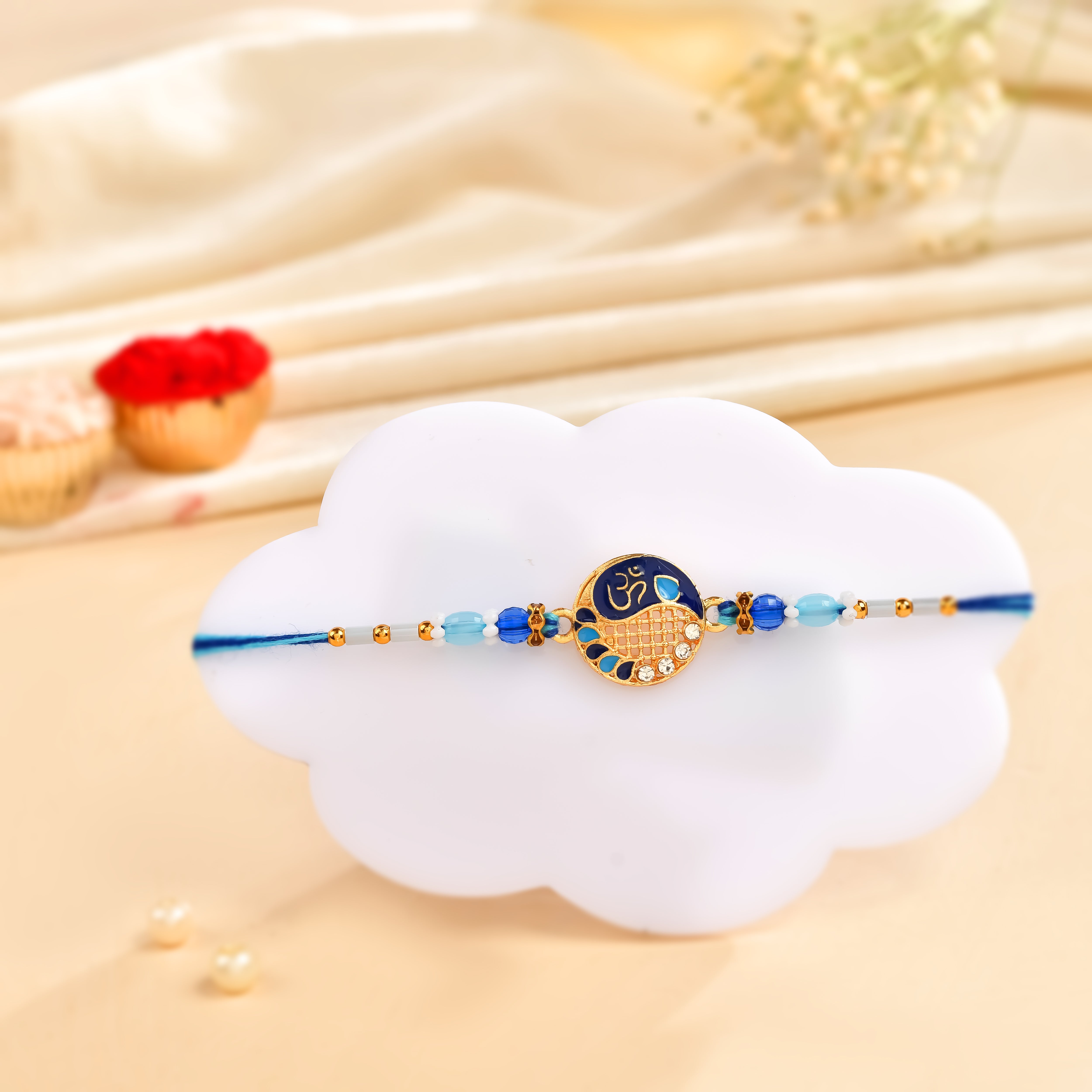 Metal Charm Bhaiya Rakhi