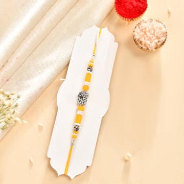 Metal Charm Rakhi