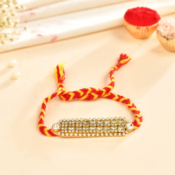 Kundan Patch rakhi