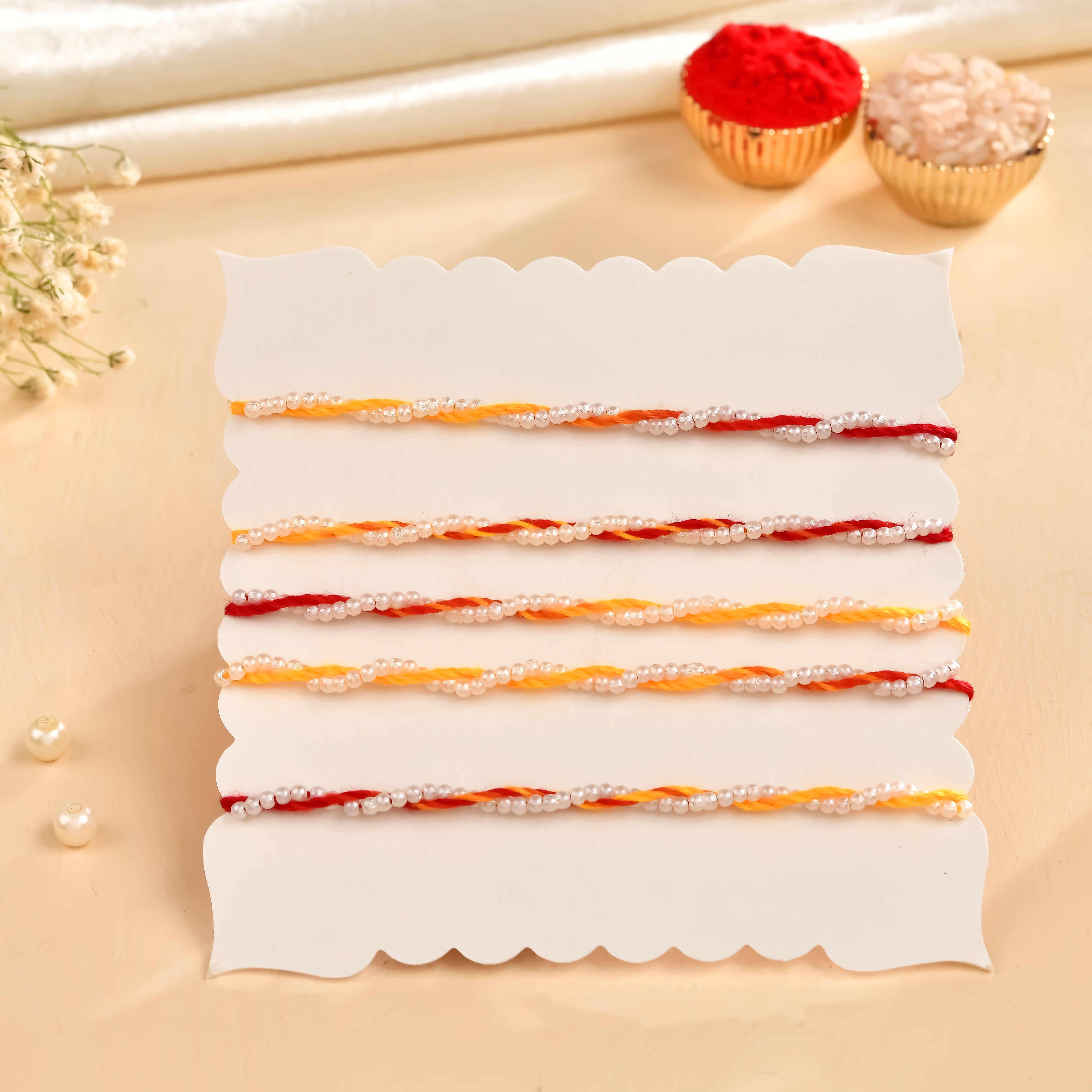 Bhaiya Rakhi Moli Dora Set of 6