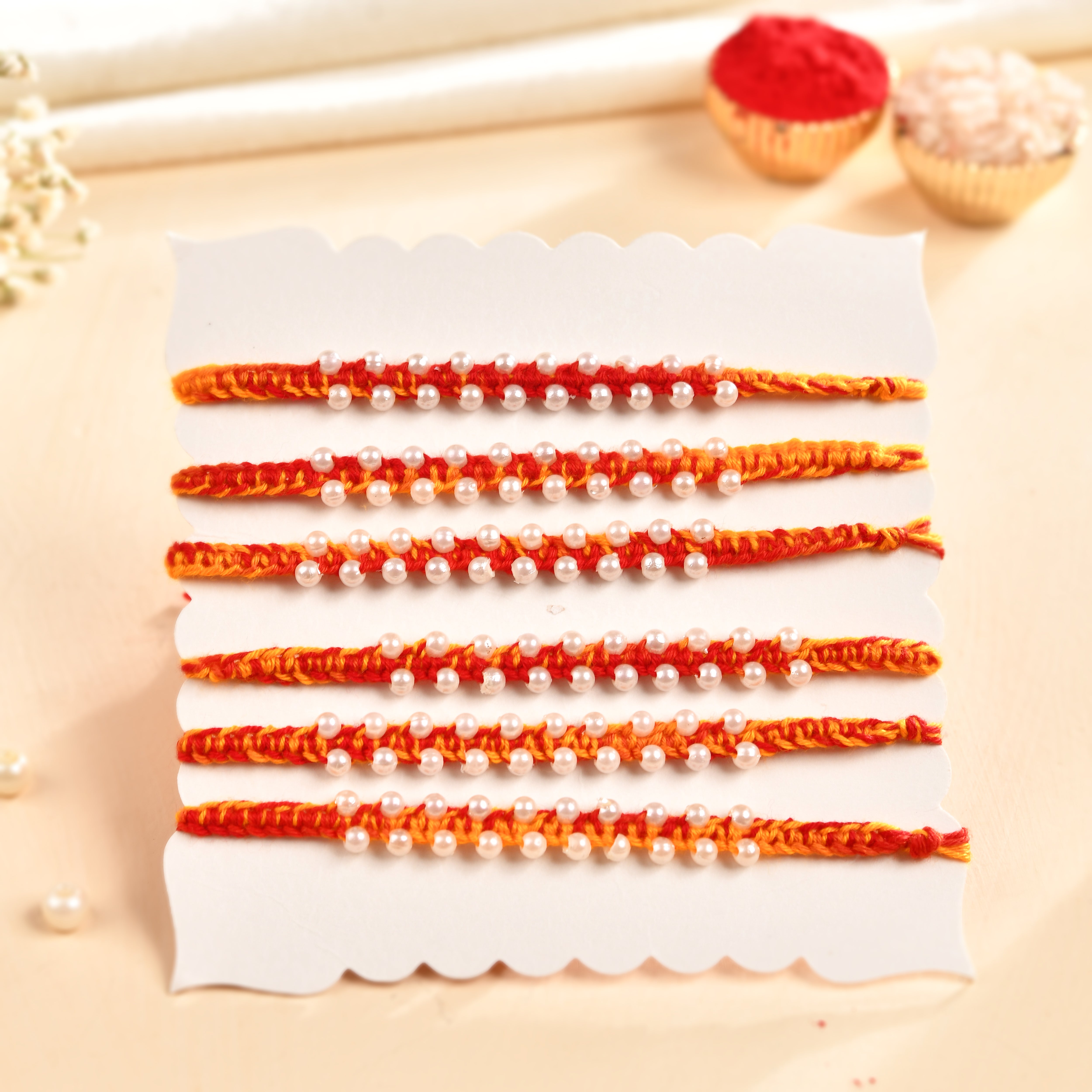 Bhaiya Rakhi Moli Dora Set of 6