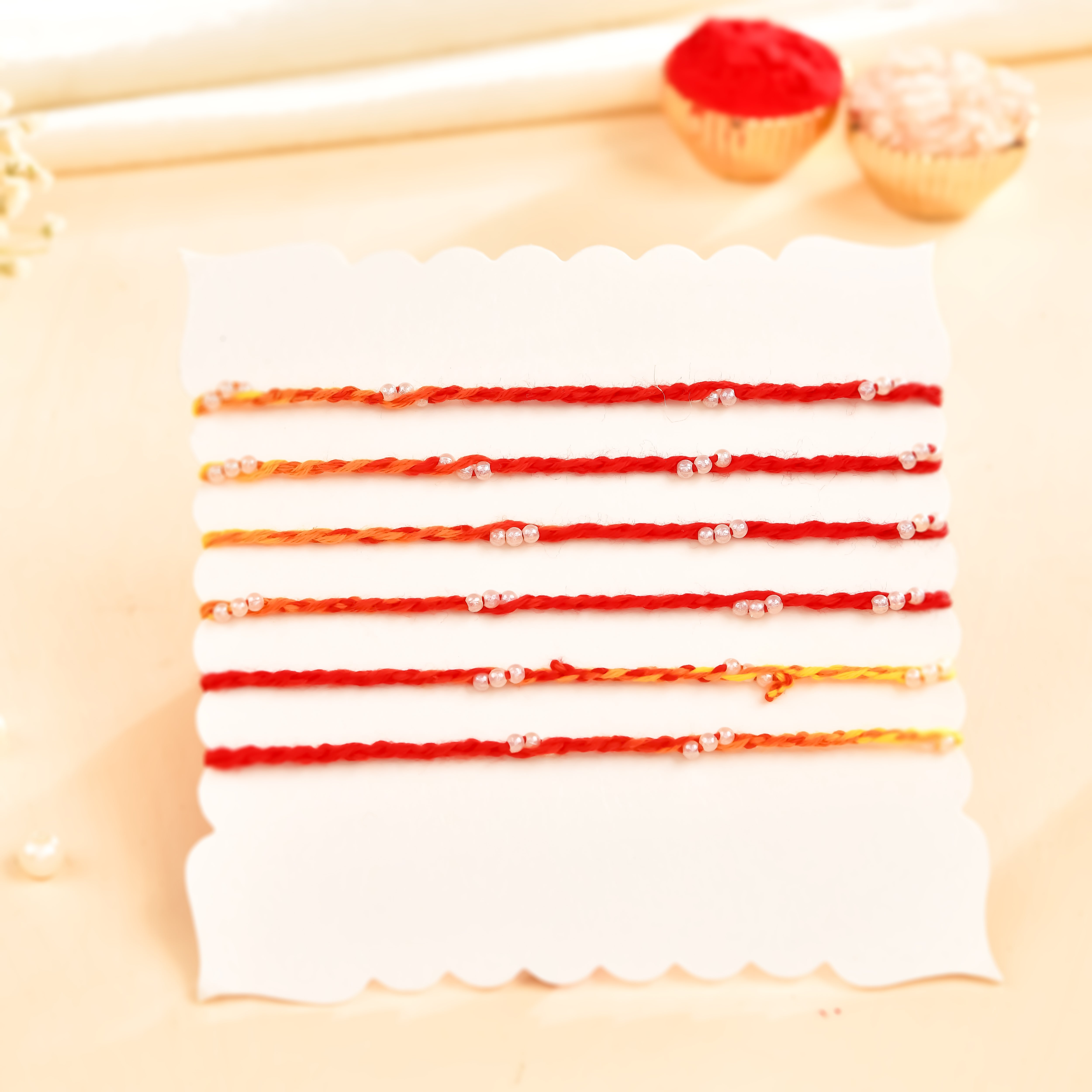 Bhaiya Rakhi Moli Dora Set of 6