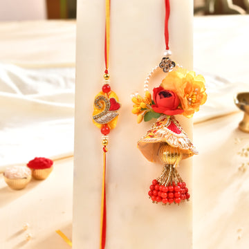 Fusion Bhaiya Bhabhi Pair rakhi