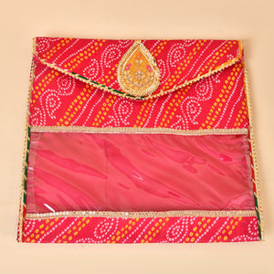 Bandhej Saree Cover