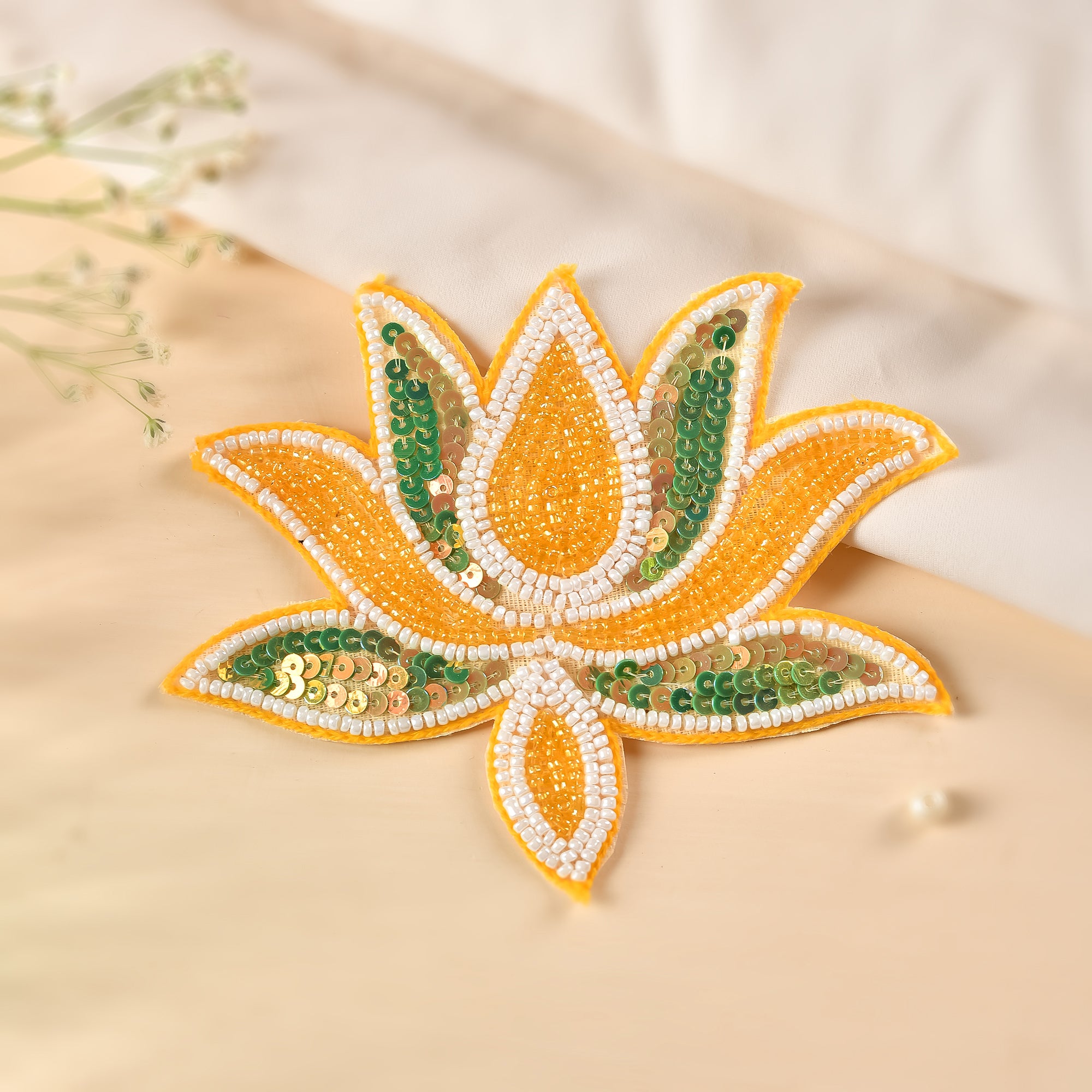 Fancy Lotus Patch Set of 2