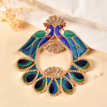 Peacock Jardozi Patch