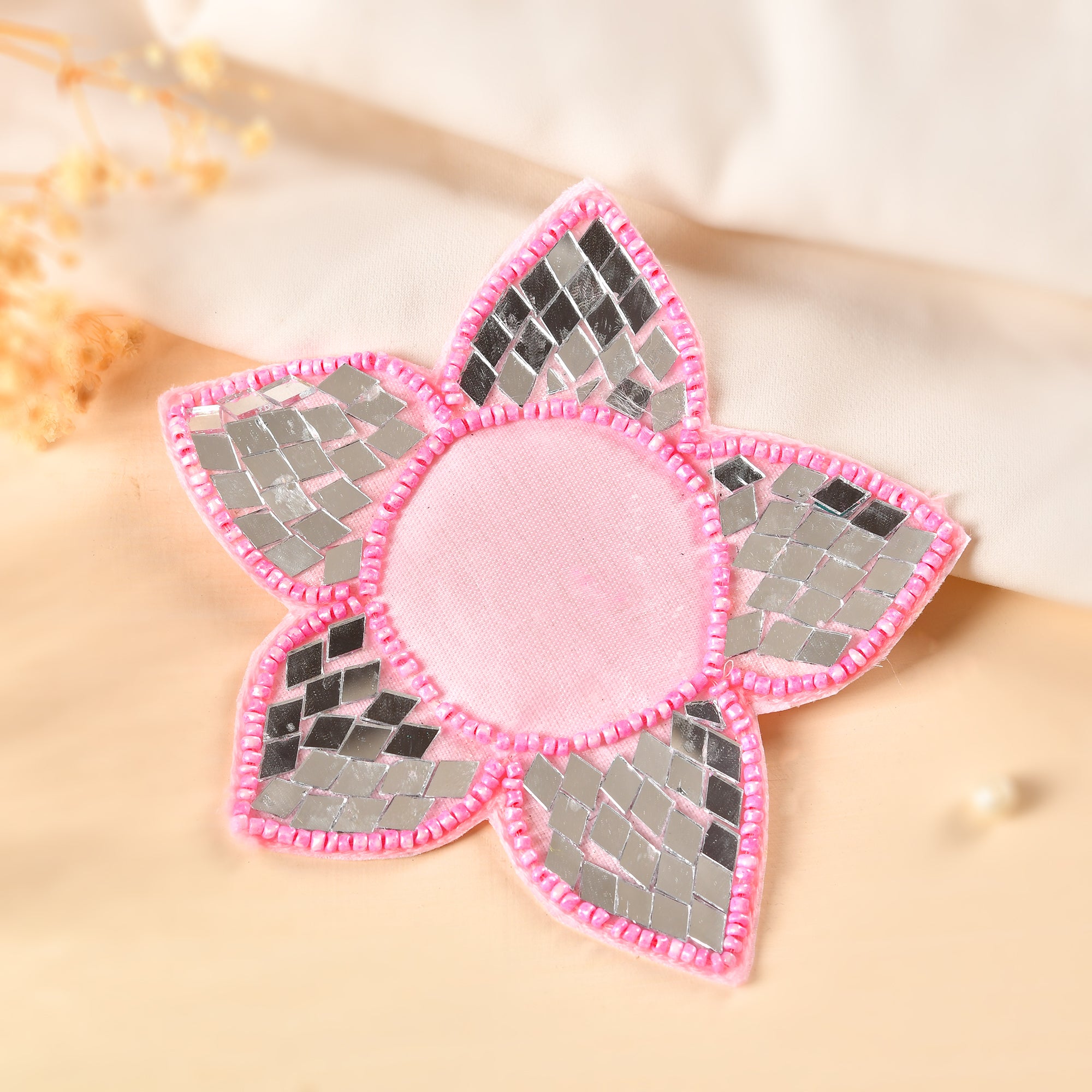 Mirror Tea Light Patch Set of 5