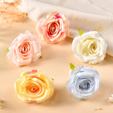 Artificial Rose Flower Set of 10