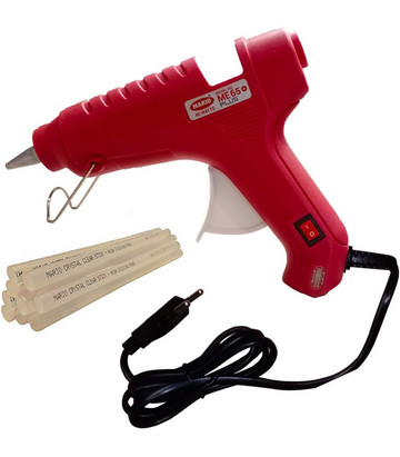 Mario - Red Professional Hot Melt Glue Gun With Light Corded Electric Indicator