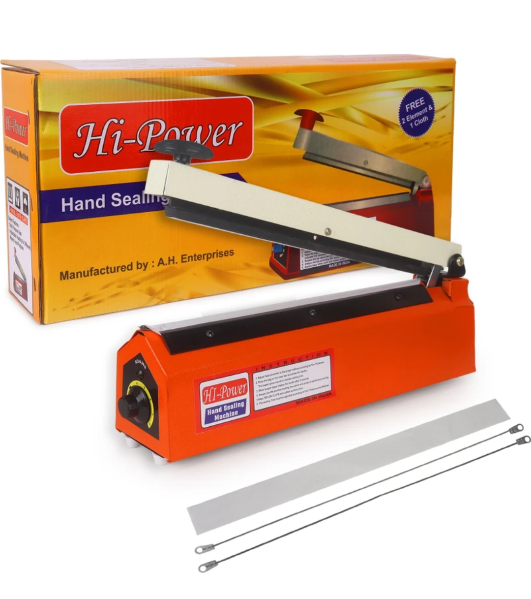 Hi-Power Sealing Machine for Food Packets, 12 Inch