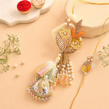 Multi Color Bhaiya Bhabhi Rakhi