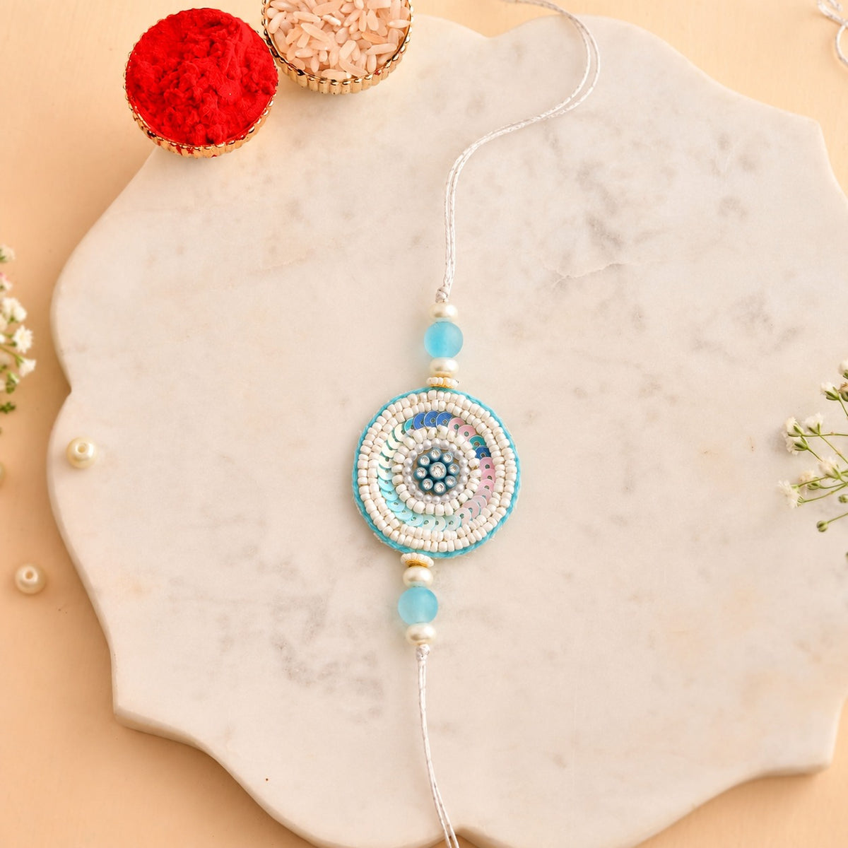 Blue Bhai Rakhi